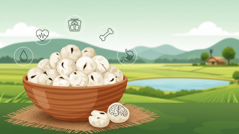 Health Benefits of Mithila Makhana