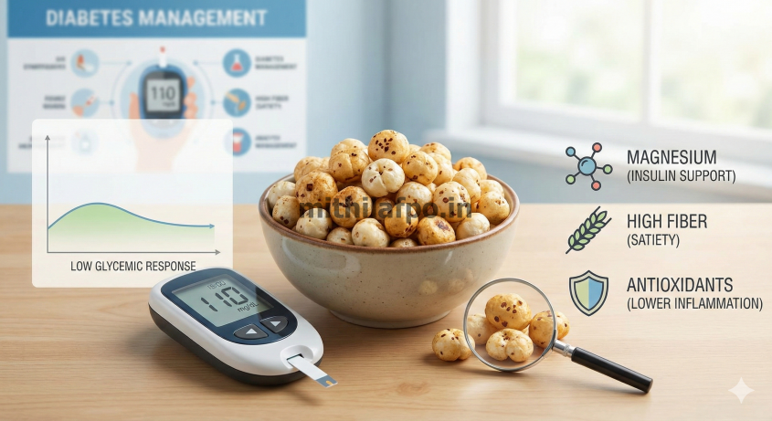 Is Makhana Good for Diabetes? What Science Says ?