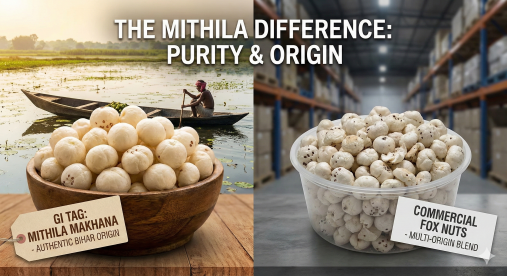 Mithila Makhana vs. Others: Why Sourcing from Bihar Matters