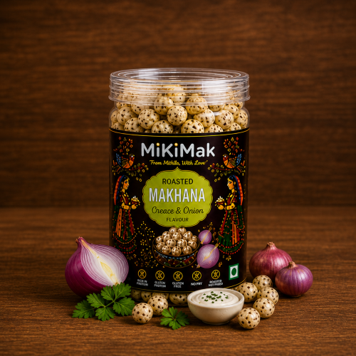 Cream n Onion Flavoured Roasted Makhana