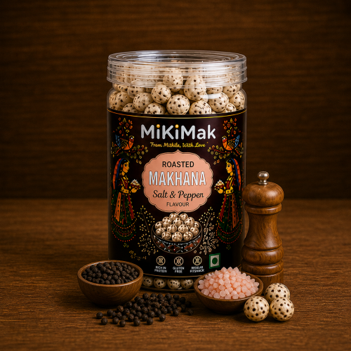 Salt n Pepper Flavoured Roasted Makhana